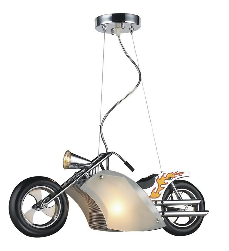 Lampa wisząca Junior motor do pokoju dziecka nastolatka