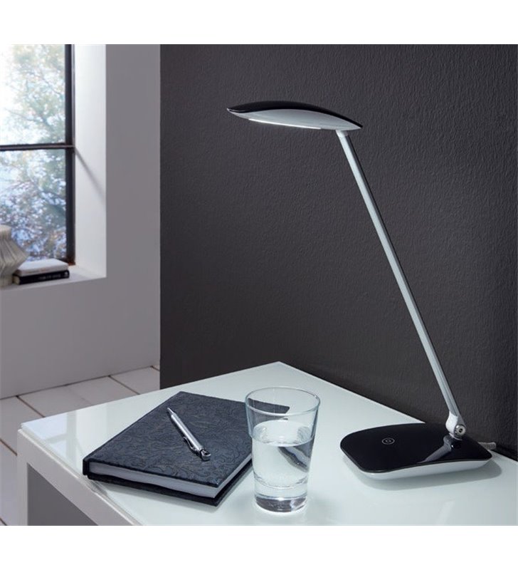 Nowoczesna lampka biurkowa Cajero z włącznikiem dotykowym ściemniacz - OD RĘKI