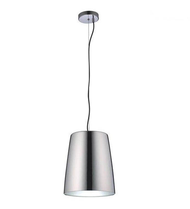 Lampa wisząca Moris chrom metalowa nowoczesna do salonu sypialni kuchni jadalni